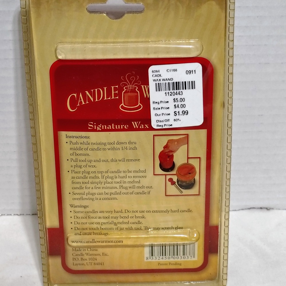 Candle Warmer Signature Wax Wand Tool for Melting Candles‎ Fragrance Release - Picture 2 of 5